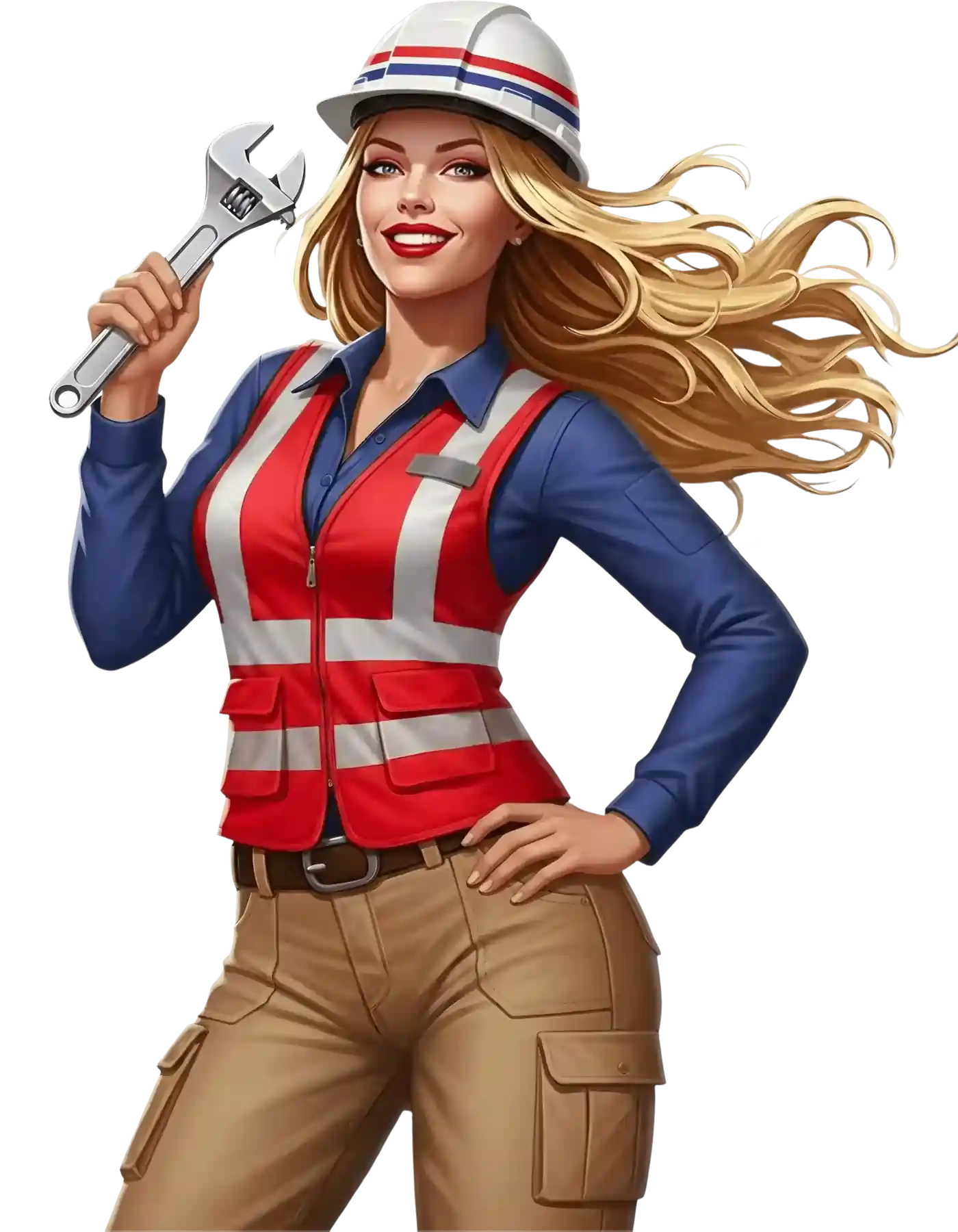 Maintenance Girl Image